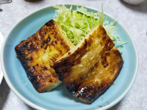 簡単でヘルシー！豆腐ステーキ